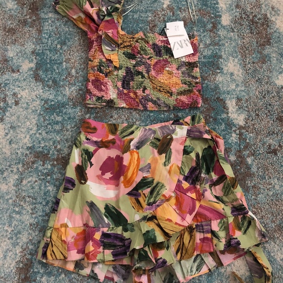 zara set top and skirt - Picture 3 of 3